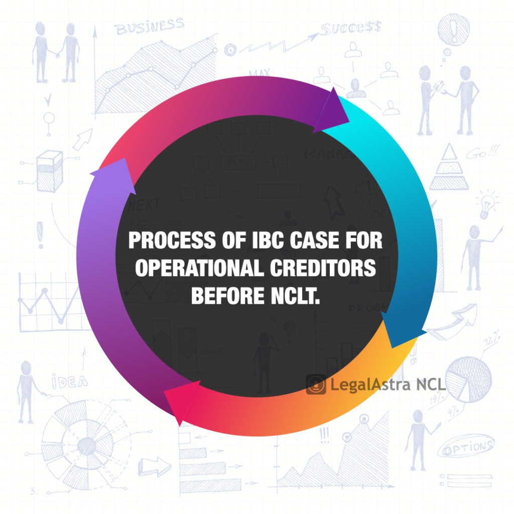 PROCESS OF IBC CASE FOR OPERATIONAL CREDITORS BEFORE NCLT - LegalAstra NCL